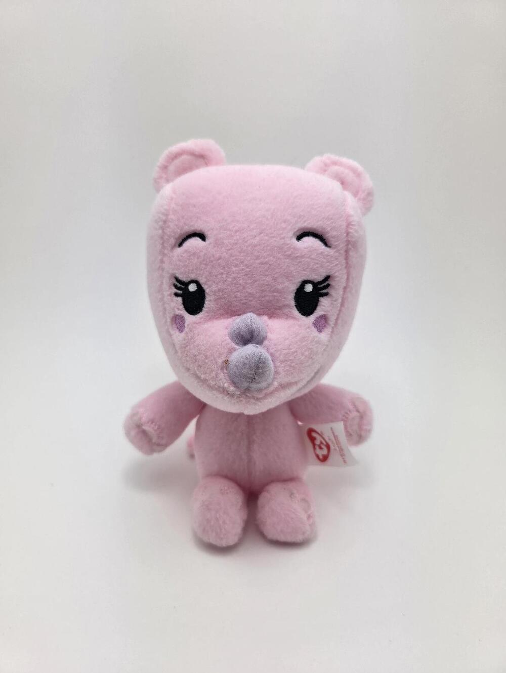 TY Beanie Baby “Lulu” the Pink Rhinoceros TV Show Ni Hao, Kai-Lan(6 inch)